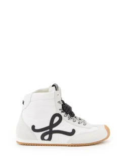 Sneaker 'Ballet Runner 2 High Top' Weiß/Schwarz