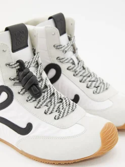Sneaker 'Ballet Runner 2 High Top' Weiß/Schwarz