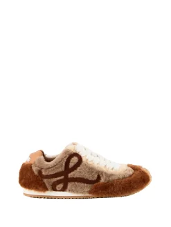 Sneaker 'Ballet Runner 2 Shearling' Tan Multitone