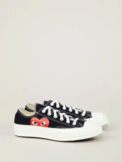 Sneaker 'Chuck Taylor Multi Heart 1970s OX' Schwarz/Rot