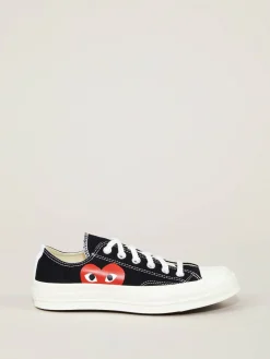 Sneaker 'Chuck Taylor Multi Heart 1970s OX' Schwarz/Rot