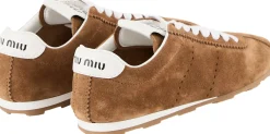 Sneaker 'Laced' in Cognac