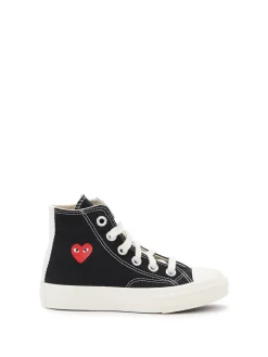 Sneaker 'Red Heart' in Schwarz/Rot