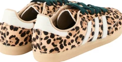 Sneaker 'Samba' mit Animal Print Braun