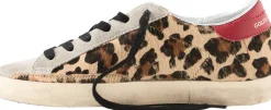 Sneaker 'Super-Star Leopard' Braun