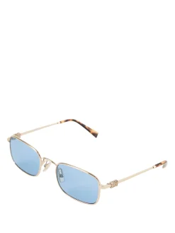 Sonnenbrille mit Logo Blau