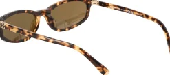 Sonnenbrille mit Logo Braun