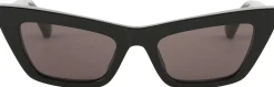 Sonnenbrille 'Snap Cat Eye' Schwarz