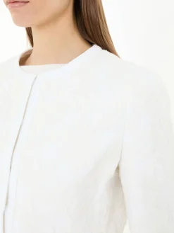Spitzen-Jacke in Weiß
