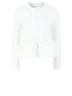 Spitzen-Jacke in Weiß