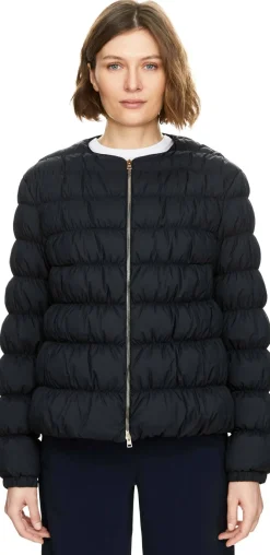 Steppjacke Marineblau