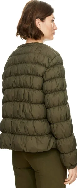 Steppjacke Olivgrün