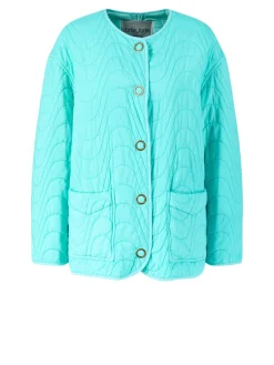 Steppjacke Türkis