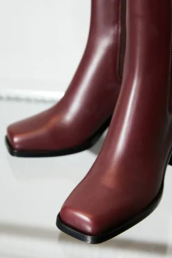 Stiefeletten 'BARR CALF' Bordeaux
