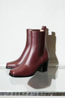 Stiefeletten 'BARR CALF' Bordeaux