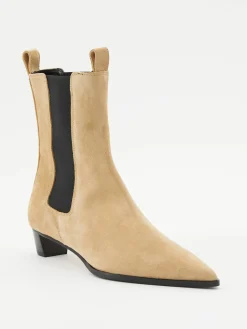 Stiefeletten 'Kiki' Beige