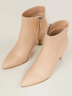 Stiefeletten 'Levy' Nude