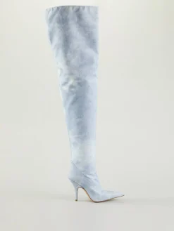 Stiefel '33' Hellblau