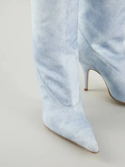 Stiefel '33' Hellblau