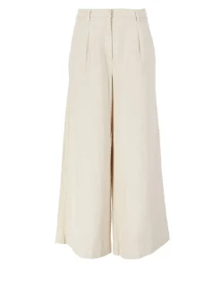 Stoffhose 'Adeline' Beige