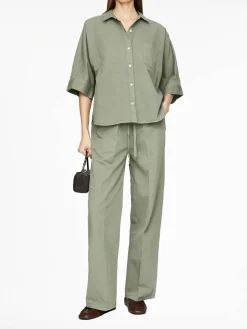 Stoffhose 'Aurora Pull On' Khaki