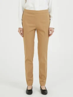 Stoffhose Beige