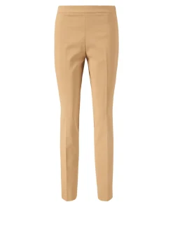 Stoffhose Beige