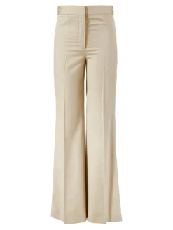 Stoffhose Beige