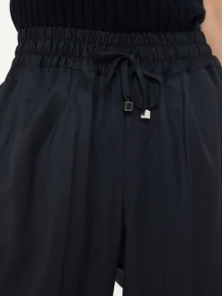 Stoffhose Blau