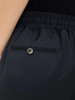 Stoffhose Blau