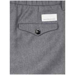 Stoffhose 'Blenda' aus Wolle Grau
