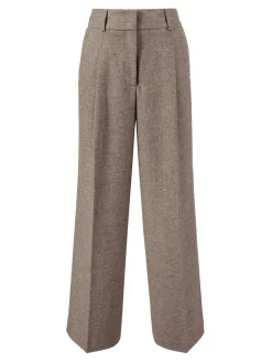 Stoffhose Braun