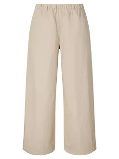 Stoffhose 'Bubble' Beige
