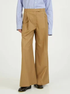 Stoffhose 'Cascade' Beige