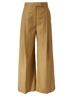 Stoffhose 'Cascade' Beige