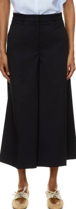 Stoffhose 'Charlotte' Marineblau