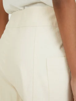 Stoffhose Crème