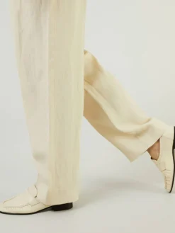 Stoffhose Crème
