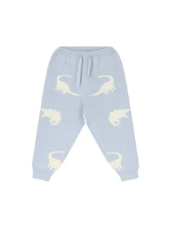 Stoffhose 'Dino Mist' Hellblau