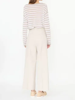 Stoffhose 'Domenica' Beige