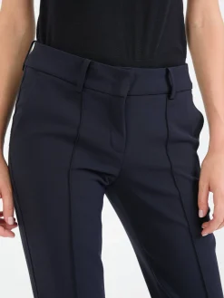 Stoffhose 'Farah' Marineblau
