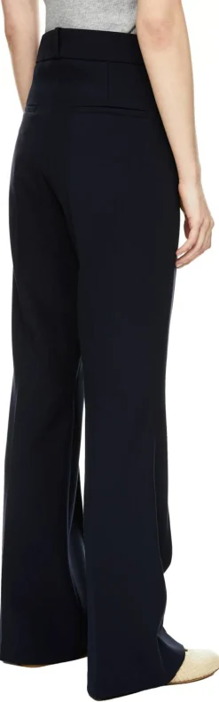 Stoffhose 'Fawn' Marineblau