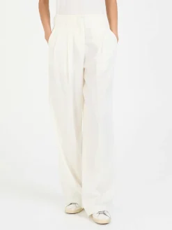 Stoffhose 'Flavia' Crème