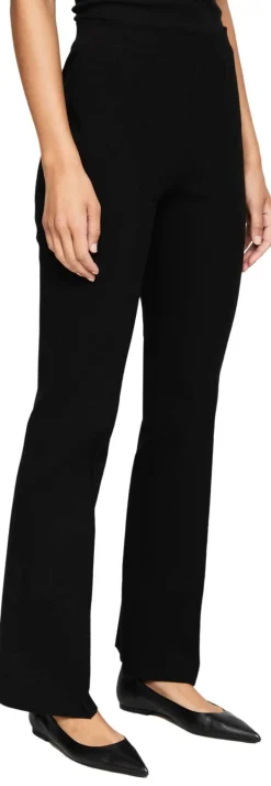 Stoffhose 'Geo Long Kick' Schwarz