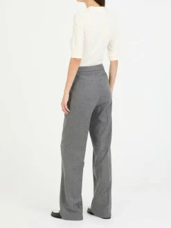 Stoffhose Grau