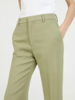 Stoffhose Grün