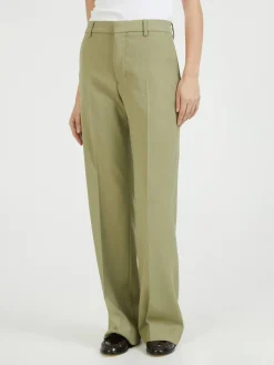 Stoffhose Grün