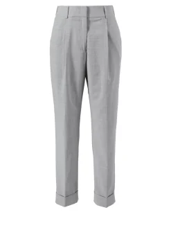 Stoffhose Hellgrau