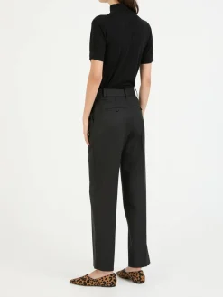 Stoffhose 'Igda' Schwarz