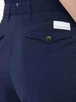 Stoffhose 'Karen' Marineblau